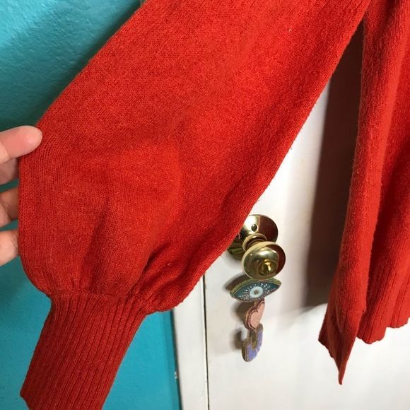 Antropologie oversized amazingly soft beautiful balloon sleeveless turtleneck - Picture 2 of 7